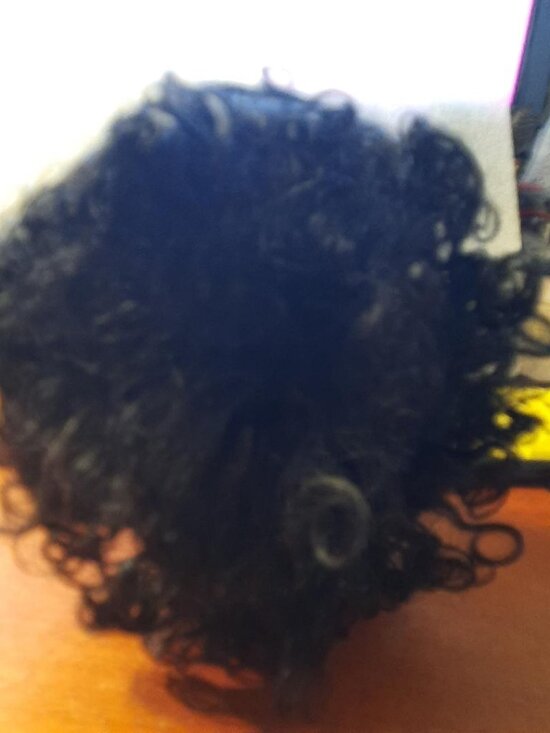 NEW ! Women Short 13 Inch Curly Wig Black main image 3
